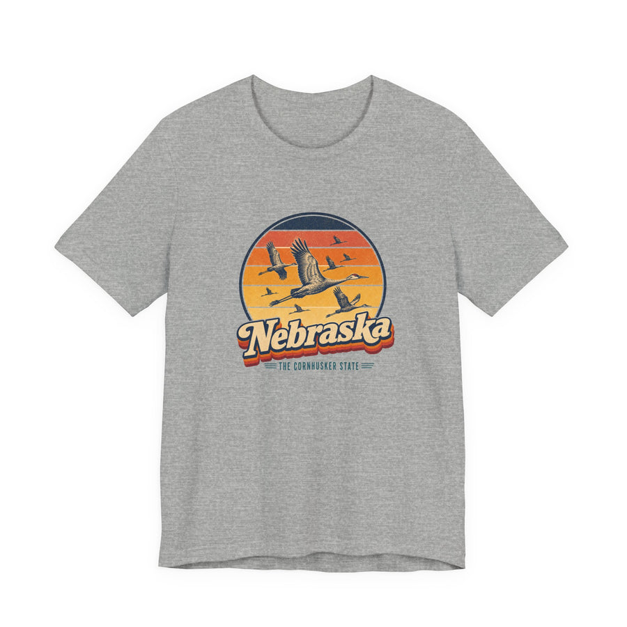 Nebraska Sandhill Crane Migration Tee