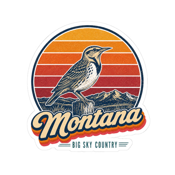 Montana Western Meadowlark Sticker