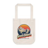 South Dakota Retro Sunset Tote Bag