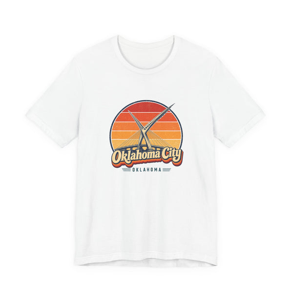 Oklahoma City Retro Sunset Tee