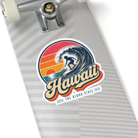 Hawaii Big Wave Surfing Sticker
