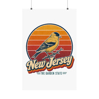 New Jersey Goldfinch Poster