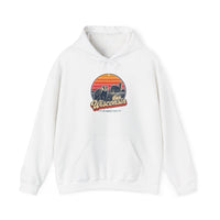Wisconsin Retro Sunset Hoodie