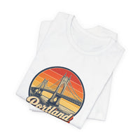 Portland Retro Sunset Tee