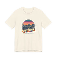 Vermont Retro Sunset Tee