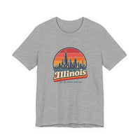 Illinois Chicago Skyline Tee