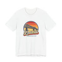 Louisville Retro Sunset Tee