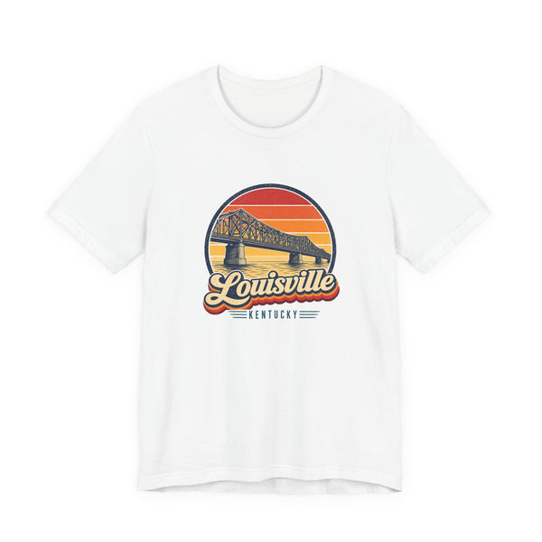 Louisville Retro Sunset Tee