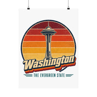 Washington Space Needle Poster