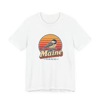 Maine Black Capped Chickadee Tee