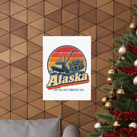 Alaska King Crab Fishing Poster