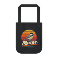 Maine Black Capped Chickadee Tote Bag