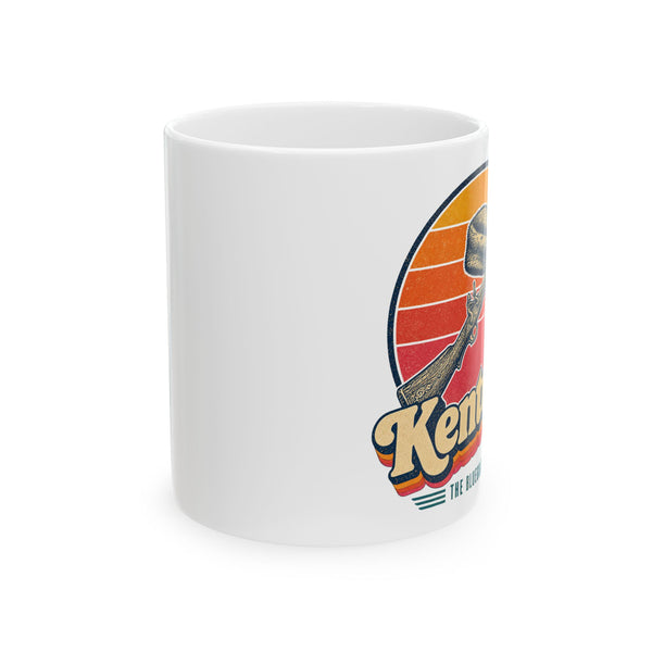Kentucky Frontier Rifle And Coonskin Cap Mug