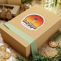 Las Vegas Retro Sunset Sticker
