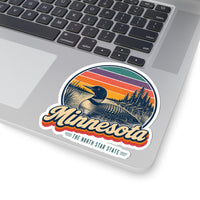 Minnesota Common Loon Sticker