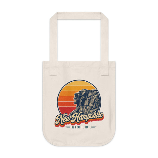 New Hampshire Old Man Of The Mountain Tote Bag