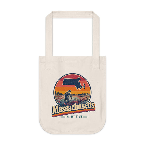 Massachusetts Cranberry Bog Tote Bag