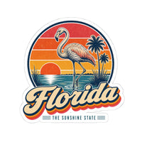 Florida Flamingo Sticker