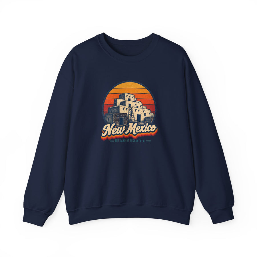 New Mexico Adobe Pueblo Sweatshirt
