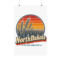 North Dakota Wheat Fields Poster