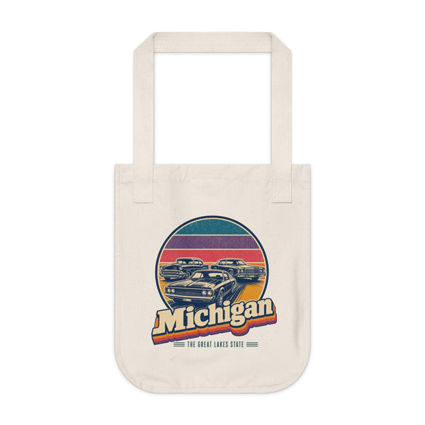 Michigan Classic Detroit Cars Tote Bag