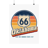 Oklahoma Route 66 Poster
