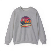 Connecticut Retro Sunset Sweatshirt