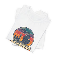 Michigan Mitten State Shape Tee