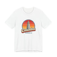 Columbus Retro Sunset Tee
