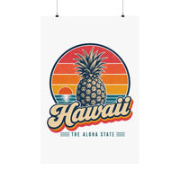 Hawaii Pineapple Poster
