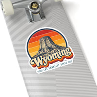 Wyoming Devils Tower Sticker