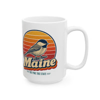Maine Black Capped Chickadee Mug
