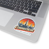 Connecticut Sailboats On The Sound Sticker