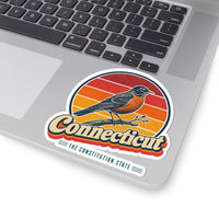 Connecticut American Robin Sticker