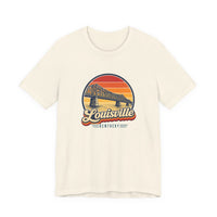 Louisville Retro Sunset Tee