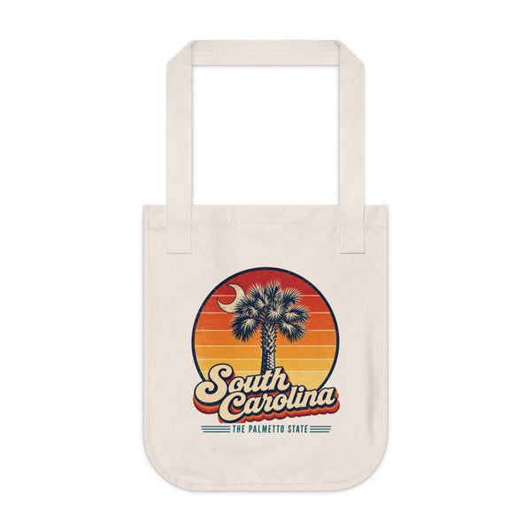 South Carolina Palmetto Crescent Moon Tote Bag
