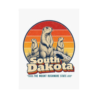 South Dakota Prairie Dogs Poster