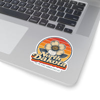 North Dakota Wild Prairie Rose Sticker