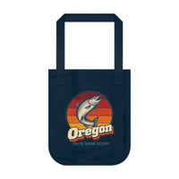 Oregon Leaping Salmon Tote Bag