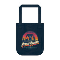 Pennsylvania Retro Sunset Tote Bag