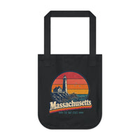 Massachusetts Lighthouse On A Bluff Tote Bag