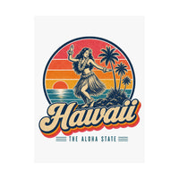 Hawaii Hula Dancer Poster