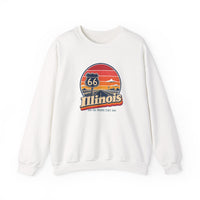 Illinois Route 66 Start Sign Sweatshirt