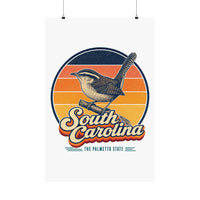 South Carolina Carolina Wren Poster