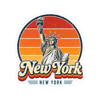 New York City Retro Sunset Sticker