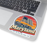 Maryland Fort Mchenry Flag Sticker