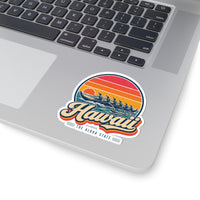 Hawaii Outrigger Canoe Sticker