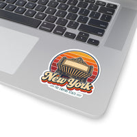 New York Broadway Marquee Sticker