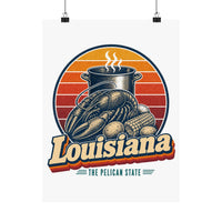 Louisiana Crawfish Boil Poster