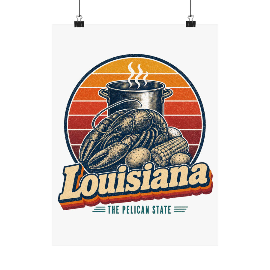 Louisiana Crawfish Boil Poster
